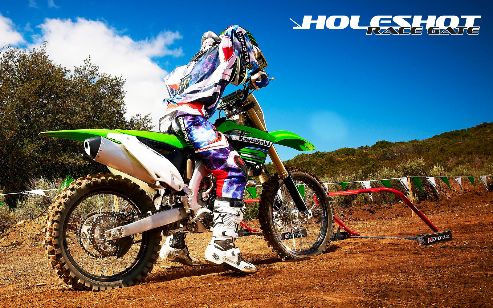Holeshot Practice Starting Race Gate // Risk Racing Europe