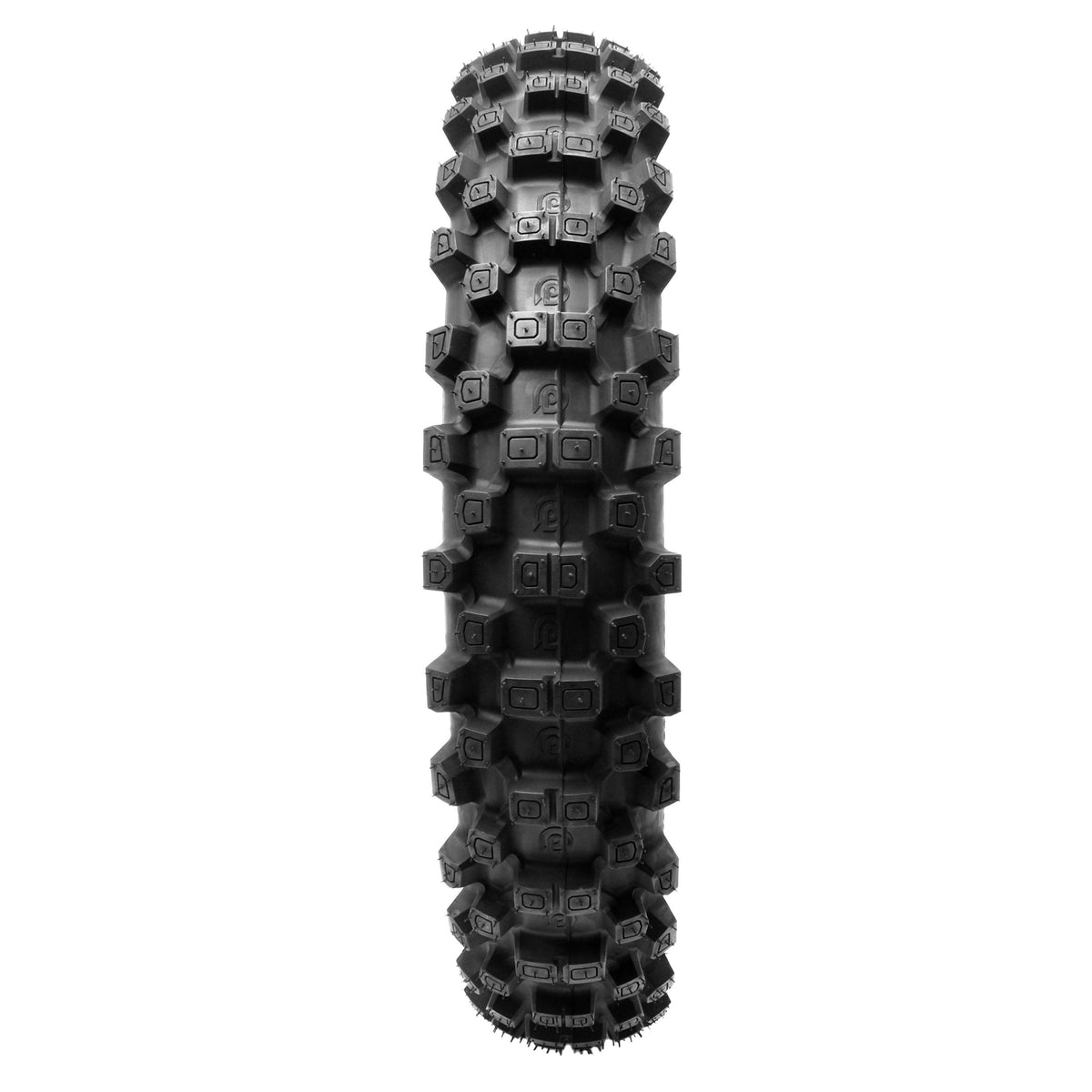 Plews Tyres MX3 Foxhills Rear tire - straight on skinny view