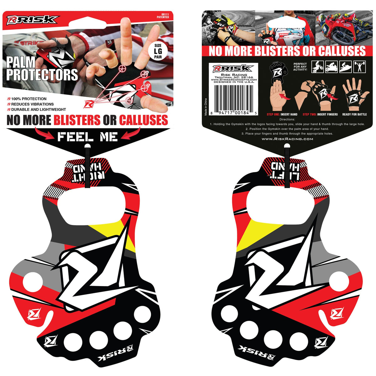 Palm Protettori - Guanti di protezione Blister leggeri