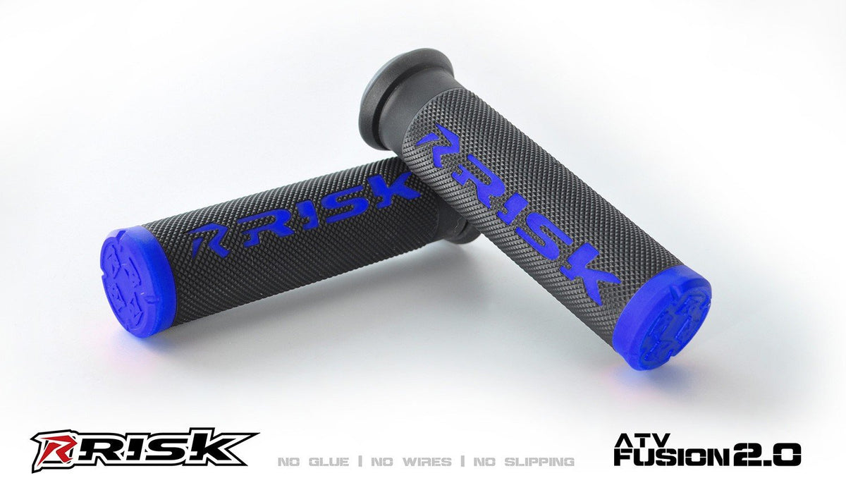 FUSION 2.0 Ergo ATV/MTB Grips with Fusion Grip Tech Bonding System