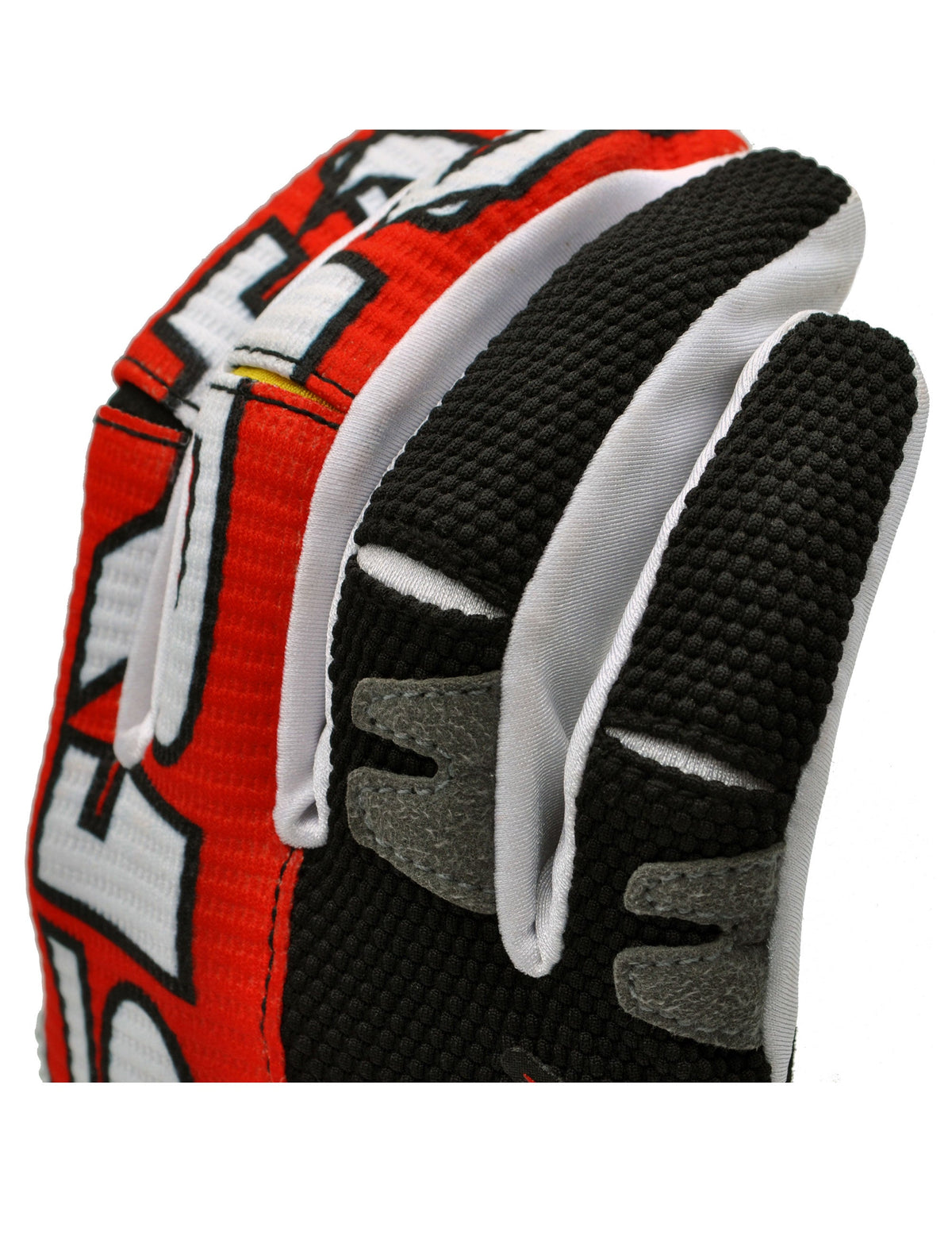 Risk Racing VENTilate V2 Glove - Red/Black - Motocross Riding Gear by Risk Racing - detail view